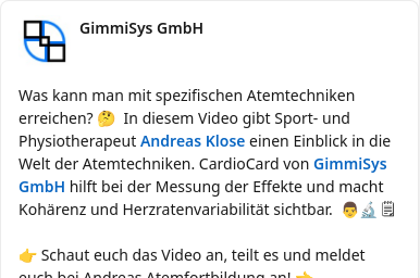 GimmiSys bei LinkedIn